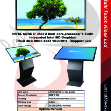 Digital Multi Touch Kiosk Lcd